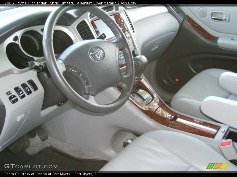 Millenium Silver Metallic / Ash Gray 2006 Toyota Highlander Hybrid Limited
