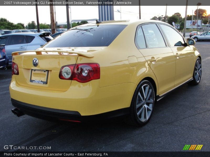 Fahrenheit Yellow / Anthracite 2007 Volkswagen Jetta GLI Fahrenheit Edition Sedan