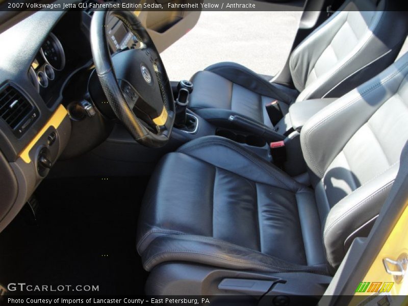  2007 Jetta GLI Fahrenheit Edition Sedan Anthracite Interior