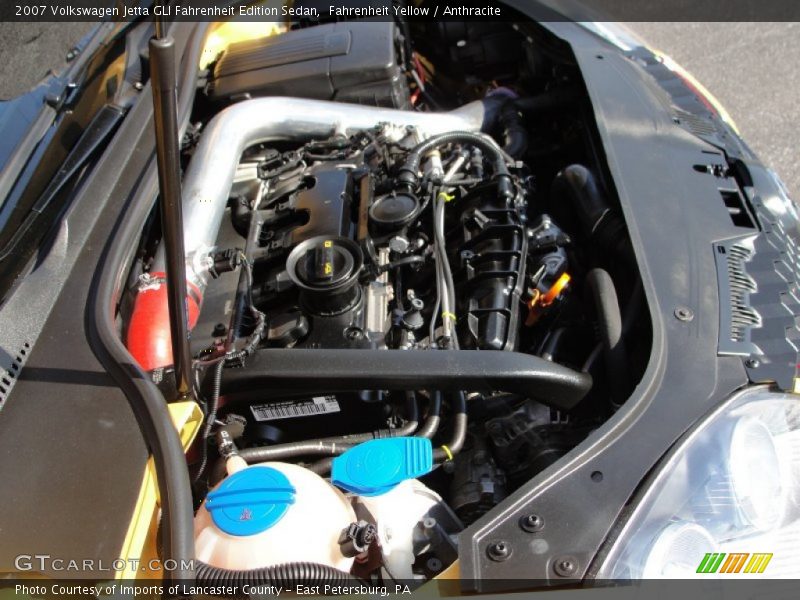  2007 Jetta GLI Fahrenheit Edition Sedan Engine - 2.0 Liter Turbocharged DOHC 16-Valve 4 Cylinder