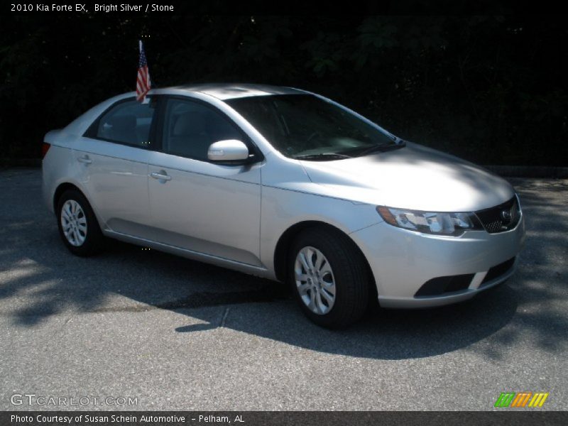 Bright Silver / Stone 2010 Kia Forte EX