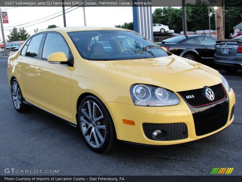 Front 3/4 View of 2007 Jetta GLI Fahrenheit Edition Sedan