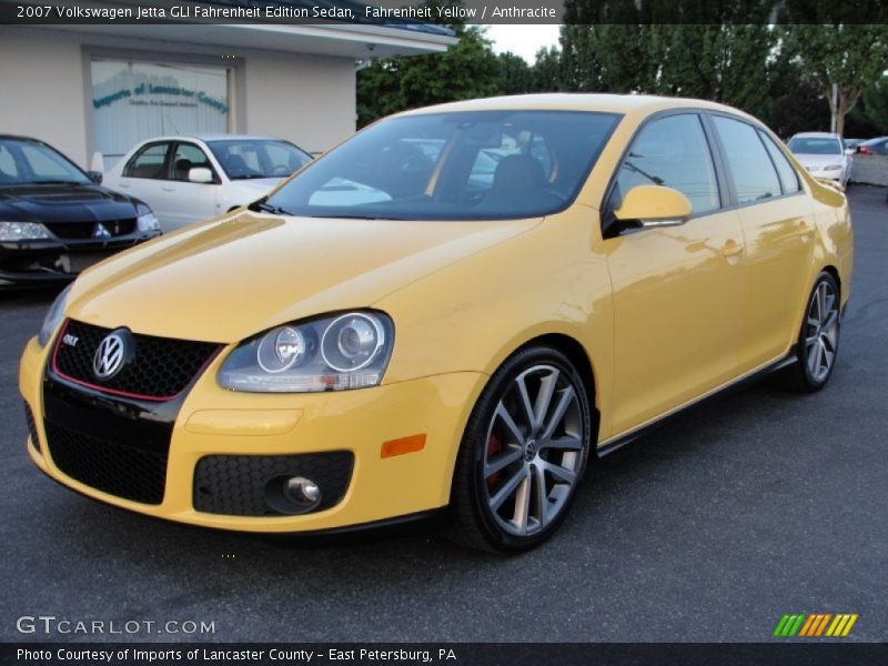 Fahrenheit Yellow / Anthracite 2007 Volkswagen Jetta GLI Fahrenheit Edition Sedan