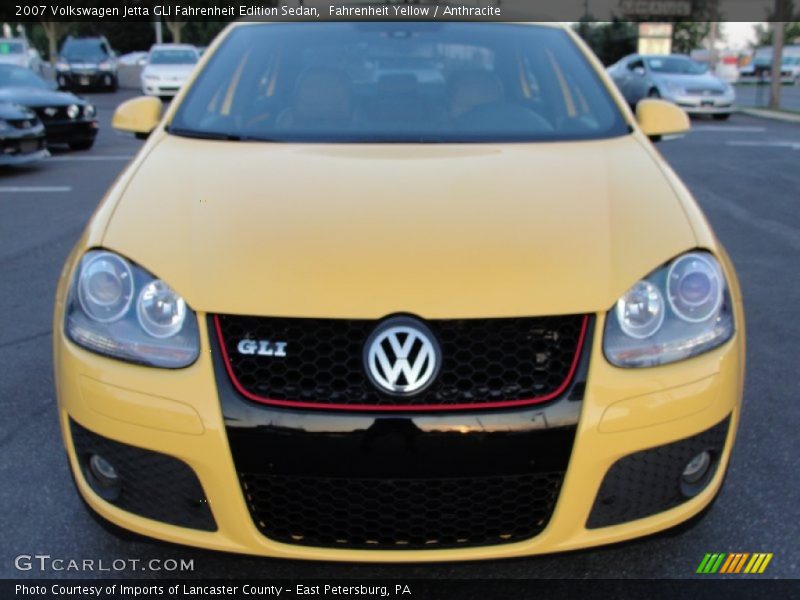Fahrenheit Yellow / Anthracite 2007 Volkswagen Jetta GLI Fahrenheit Edition Sedan