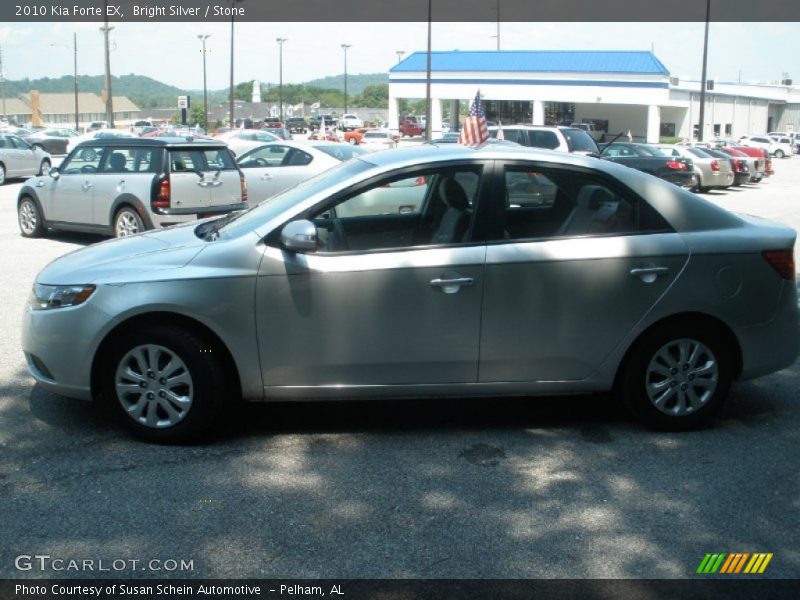 Bright Silver / Stone 2010 Kia Forte EX