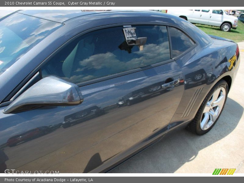 Cyber Gray Metallic / Gray 2010 Chevrolet Camaro SS Coupe