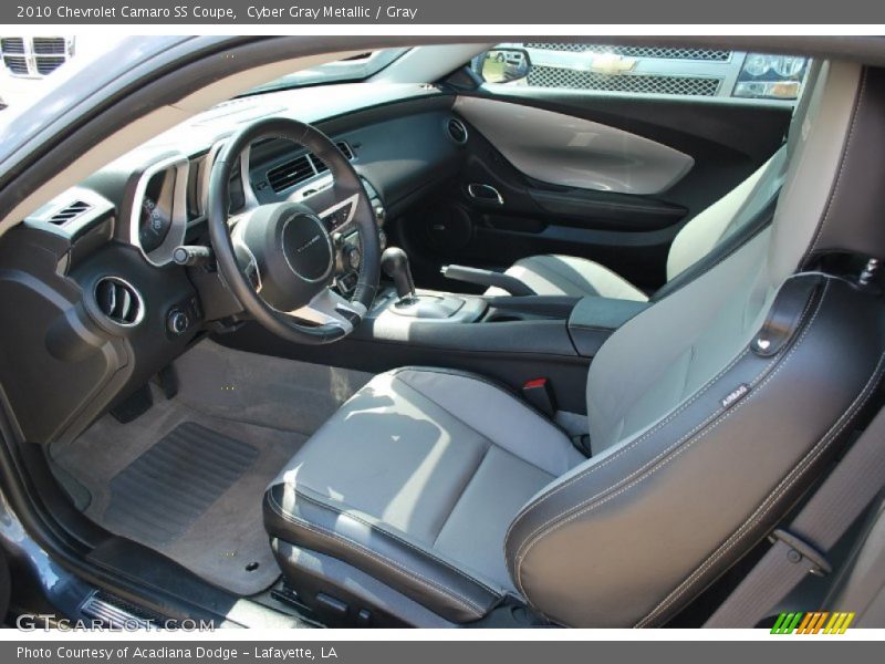  2010 Camaro SS Coupe Gray Interior