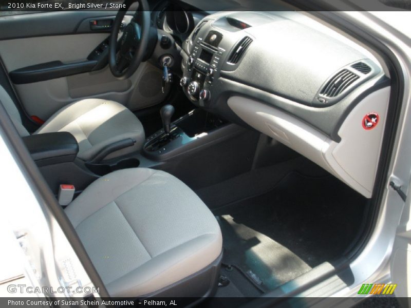 Bright Silver / Stone 2010 Kia Forte EX