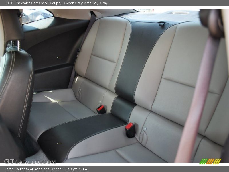  2010 Camaro SS Coupe Gray Interior