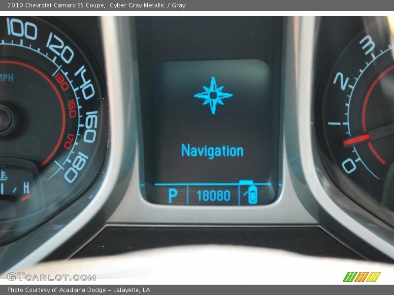 Cyber Gray Metallic / Gray 2010 Chevrolet Camaro SS Coupe