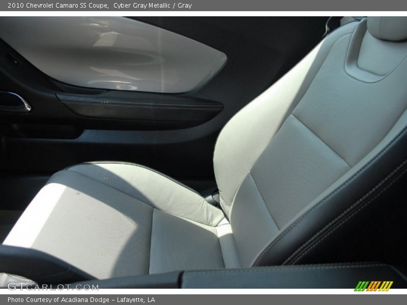 Cyber Gray Metallic / Gray 2010 Chevrolet Camaro SS Coupe