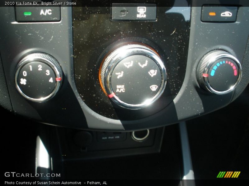 Bright Silver / Stone 2010 Kia Forte EX