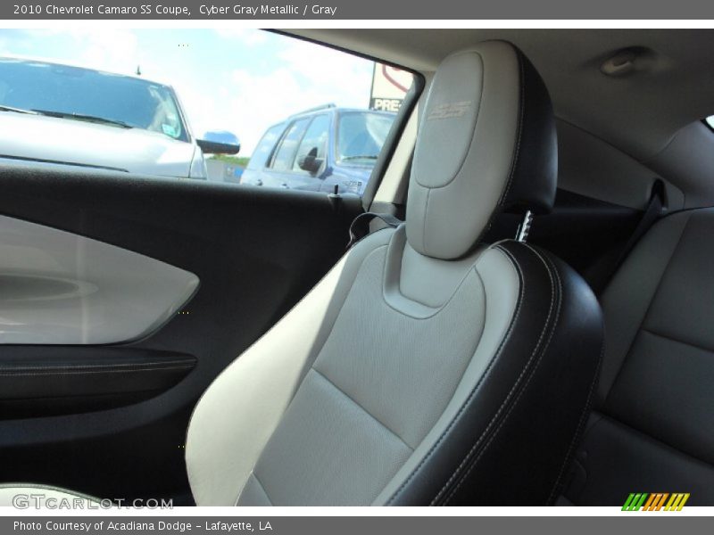 Cyber Gray Metallic / Gray 2010 Chevrolet Camaro SS Coupe