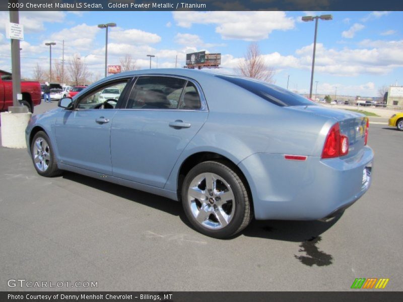  2009 Malibu LS Sedan Golden Pewter Metallic