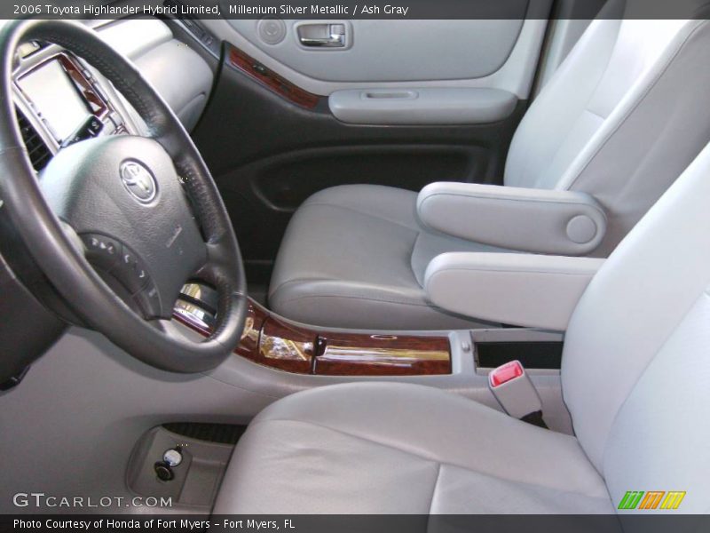 Millenium Silver Metallic / Ash Gray 2006 Toyota Highlander Hybrid Limited