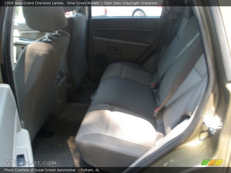 Olive Green Metallic / Dark Slate Gray/Light Graystone 2008 Jeep Grand Cherokee Laredo