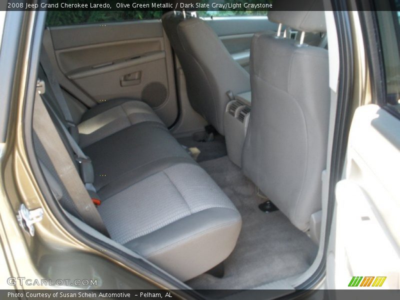 Olive Green Metallic / Dark Slate Gray/Light Graystone 2008 Jeep Grand Cherokee Laredo