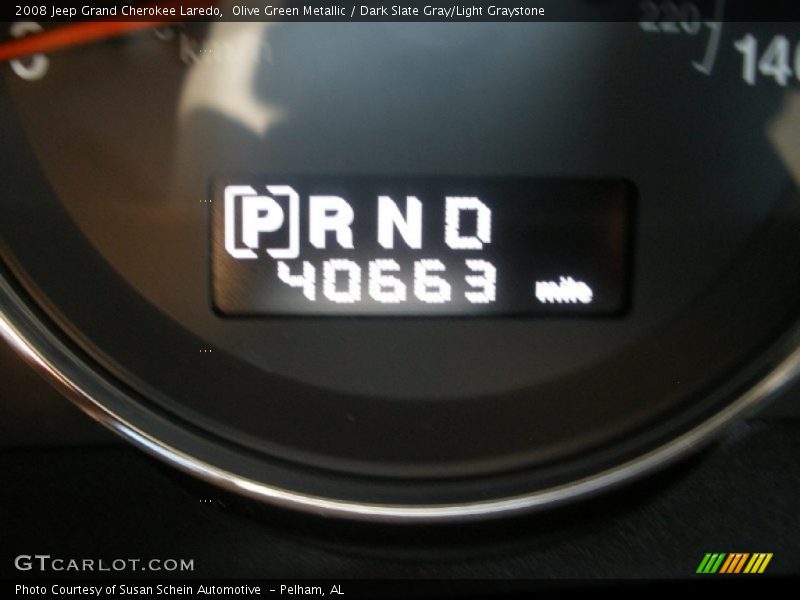 Olive Green Metallic / Dark Slate Gray/Light Graystone 2008 Jeep Grand Cherokee Laredo