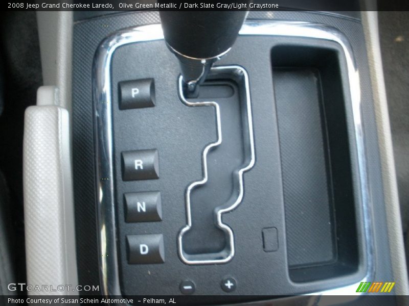 Olive Green Metallic / Dark Slate Gray/Light Graystone 2008 Jeep Grand Cherokee Laredo