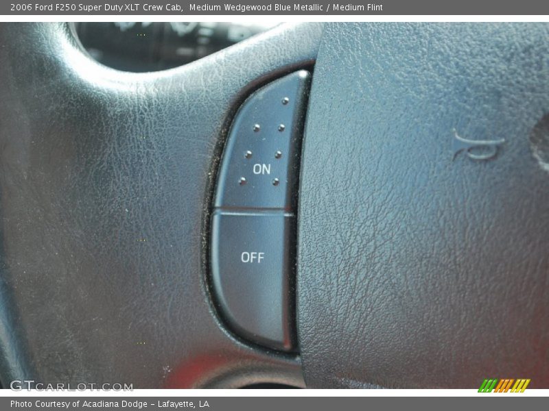 Medium Wedgewood Blue Metallic / Medium Flint 2006 Ford F250 Super Duty XLT Crew Cab