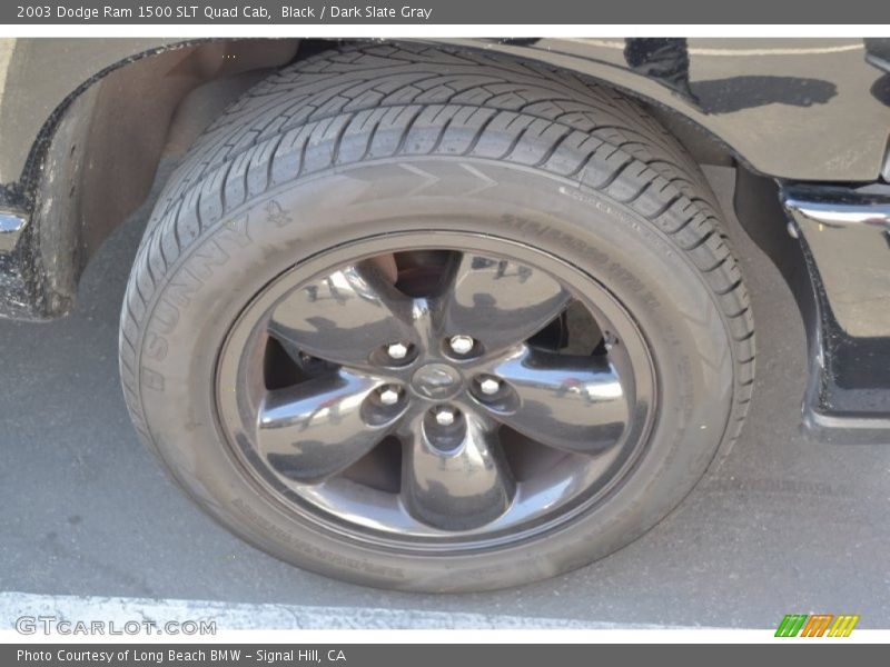 Black / Dark Slate Gray 2003 Dodge Ram 1500 SLT Quad Cab