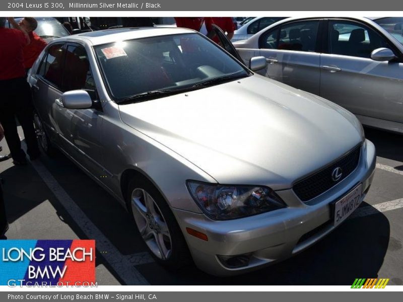 Millinnium Silver Metallic / Black 2004 Lexus IS 300