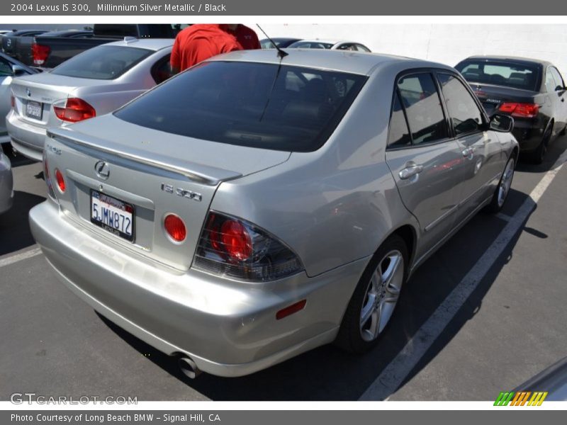Millinnium Silver Metallic / Black 2004 Lexus IS 300