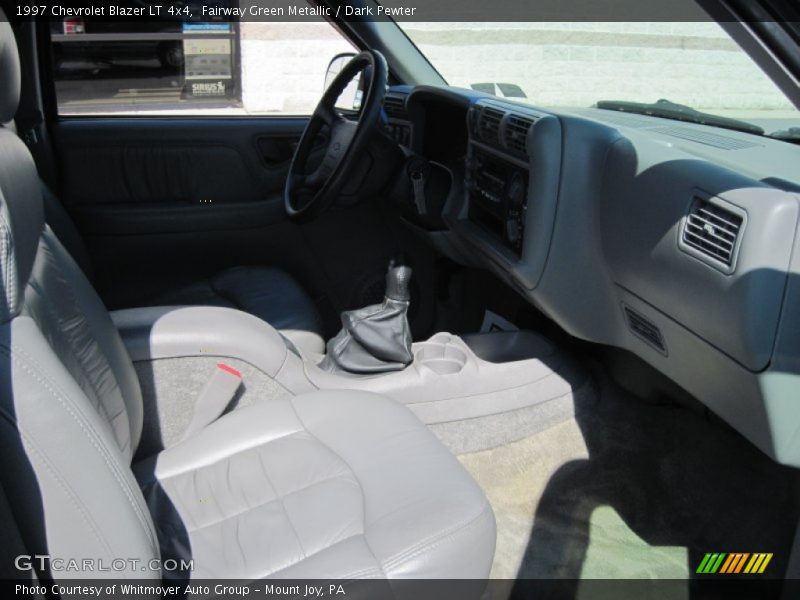 Fairway Green Metallic / Dark Pewter 1997 Chevrolet Blazer LT 4x4