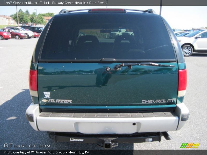 Fairway Green Metallic / Dark Pewter 1997 Chevrolet Blazer LT 4x4