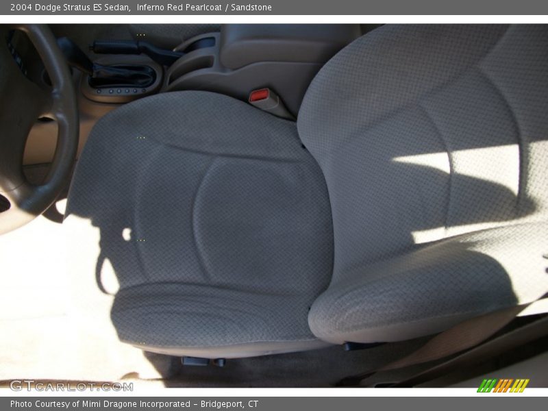 Inferno Red Pearlcoat / Sandstone 2004 Dodge Stratus ES Sedan
