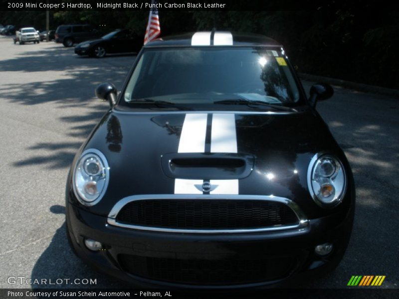 Midnight Black / Punch Carbon Black Leather 2009 Mini Cooper S Hardtop