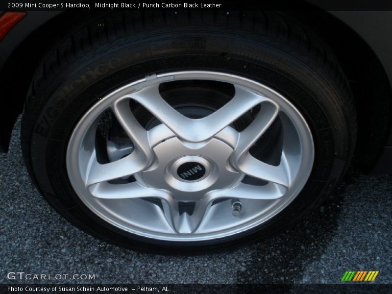 Midnight Black / Punch Carbon Black Leather 2009 Mini Cooper S Hardtop