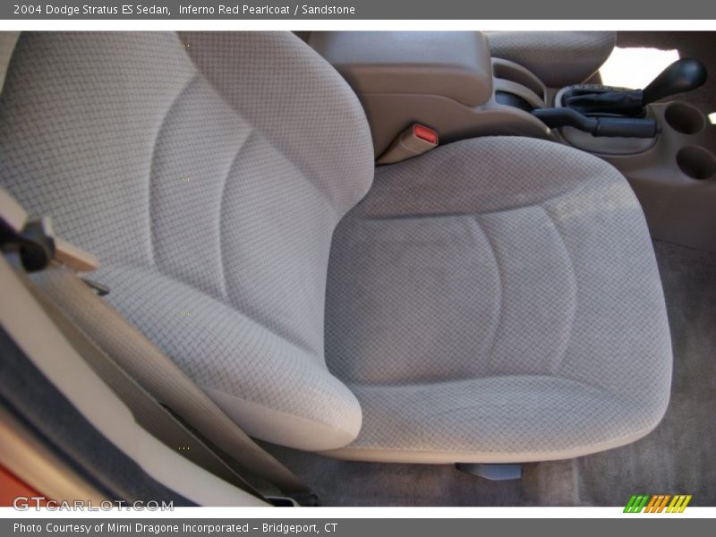 Inferno Red Pearlcoat / Sandstone 2004 Dodge Stratus ES Sedan