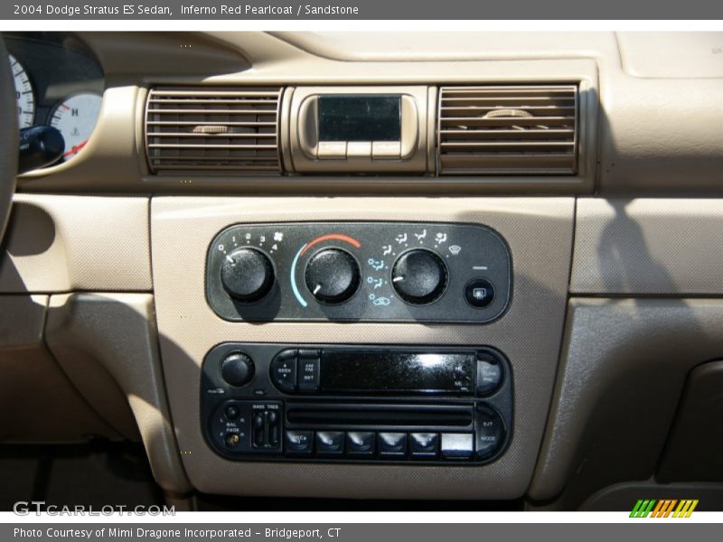Inferno Red Pearlcoat / Sandstone 2004 Dodge Stratus ES Sedan