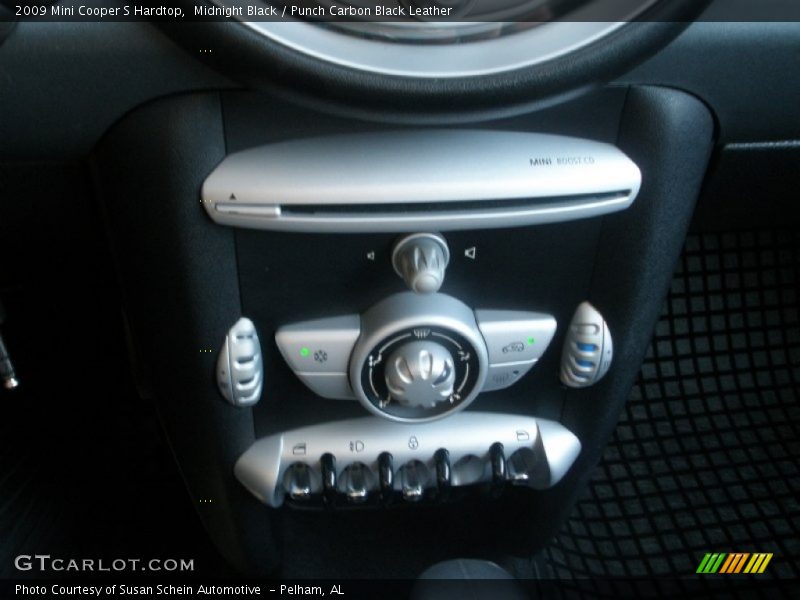 Midnight Black / Punch Carbon Black Leather 2009 Mini Cooper S Hardtop