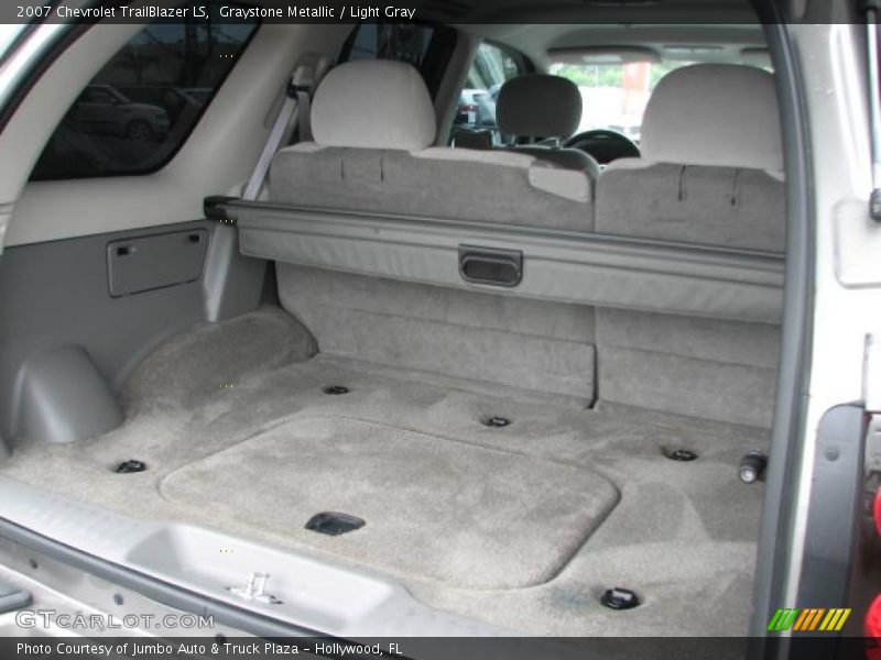 Graystone Metallic / Light Gray 2007 Chevrolet TrailBlazer LS