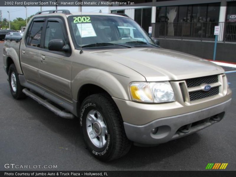 Front 3/4 View of 2002 Explorer Sport Trac 