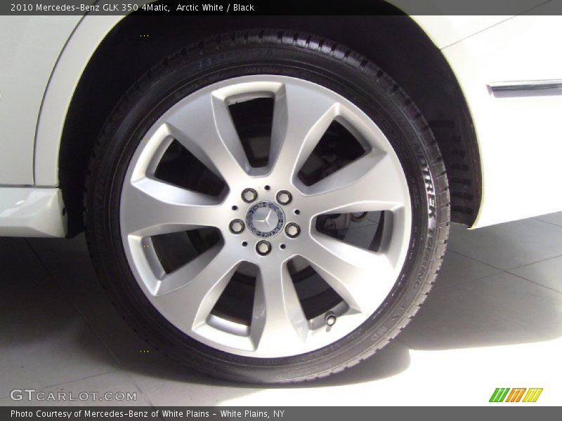 Arctic White / Black 2010 Mercedes-Benz GLK 350 4Matic