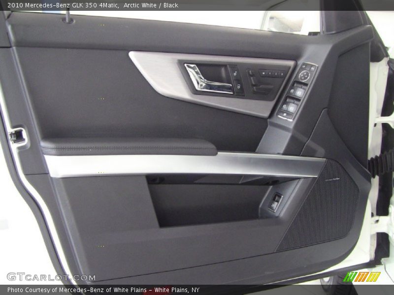 Arctic White / Black 2010 Mercedes-Benz GLK 350 4Matic