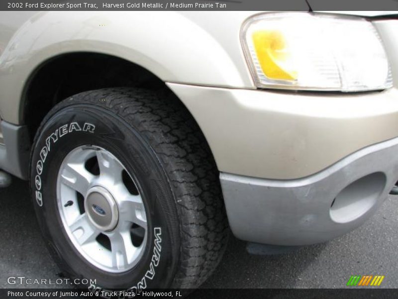 Harvest Gold Metallic / Medium Prairie Tan 2002 Ford Explorer Sport Trac