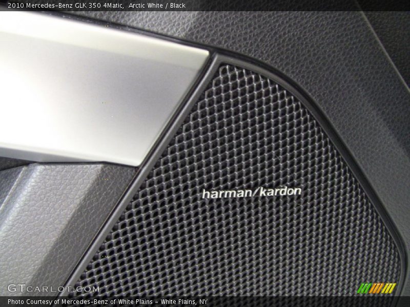 Arctic White / Black 2010 Mercedes-Benz GLK 350 4Matic