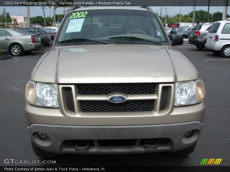 Harvest Gold Metallic / Medium Prairie Tan 2002 Ford Explorer Sport Trac