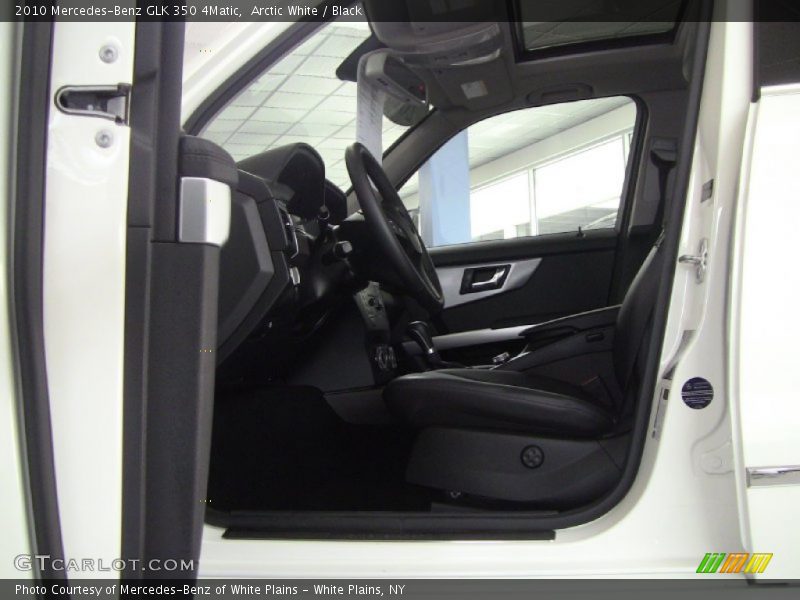 Arctic White / Black 2010 Mercedes-Benz GLK 350 4Matic