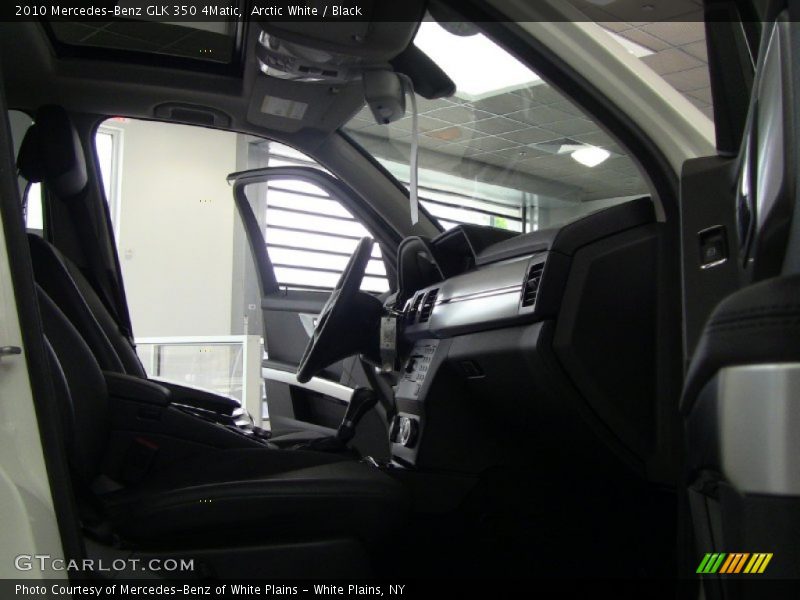 Arctic White / Black 2010 Mercedes-Benz GLK 350 4Matic