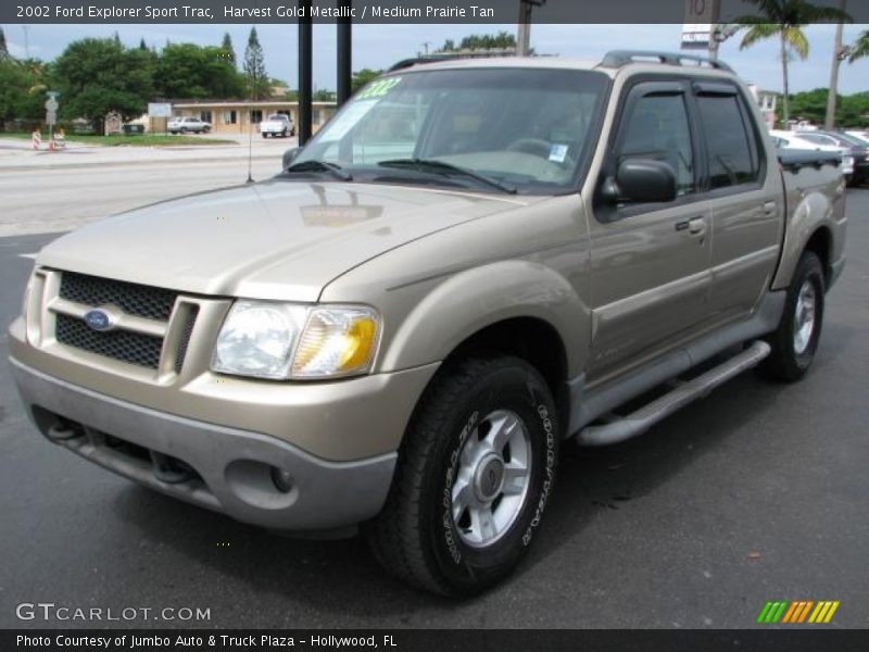 Front 3/4 View of 2002 Explorer Sport Trac 