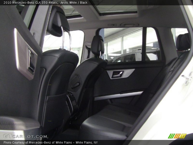 Arctic White / Black 2010 Mercedes-Benz GLK 350 4Matic