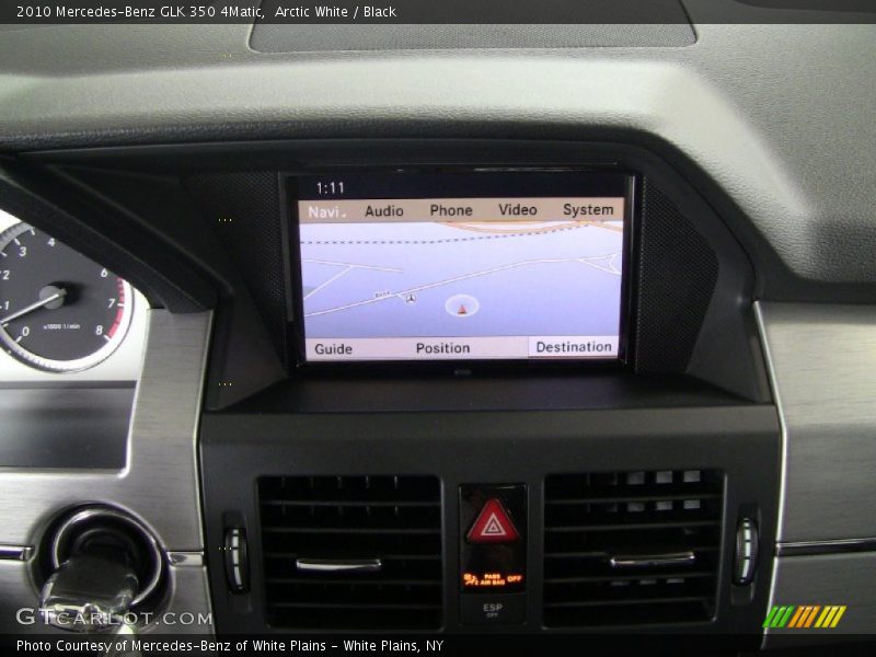 Arctic White / Black 2010 Mercedes-Benz GLK 350 4Matic