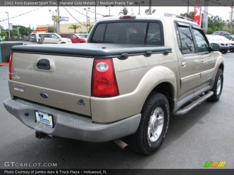 Harvest Gold Metallic / Medium Prairie Tan 2002 Ford Explorer Sport Trac