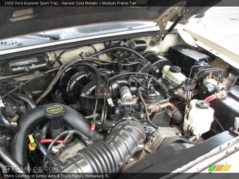  2002 Explorer Sport Trac  Engine - 4.0 Liter SOHC 12-Valve V6