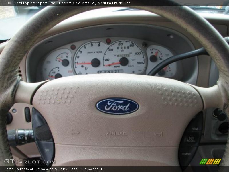 Harvest Gold Metallic / Medium Prairie Tan 2002 Ford Explorer Sport Trac